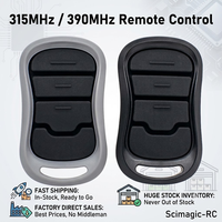 Télécommande de remplacement 315mhz 390mhz pour ouvre-porte de garage G3T-BX G3T-R G1T-BX GITR-3 GIT-1 GIT-2 GIT-3