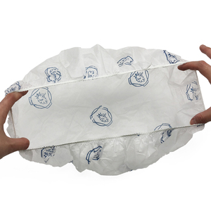 Không thấm nước dùng một lần màu trắng màu xanh chất lượng tốt giá rẻ không dệt bouffant Clip in cap PP + PE dùng một lần cap - Product Image 4