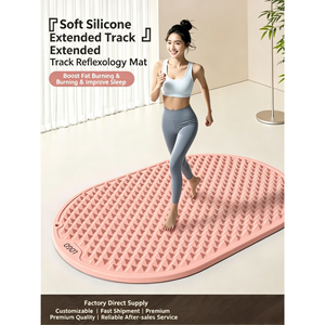 Alfombrilla de Masaje para Pies, Material PP, 5mm de Grosor, Alfombrilla de Fitness con Piedras, Portátil, Unisex, Relajante - Product Image 6