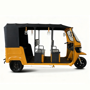 Dudu Car D3 Canopied Three Wheeler Siège pour huit personnes Transport touristique Promenades touristiques Tricycle électrique 3000w - Product Image 1