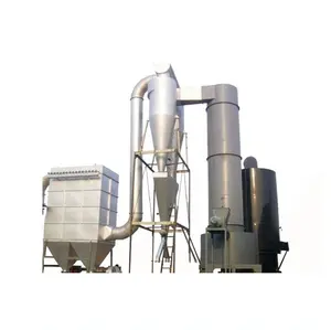 Chemical industry aluminium hydroxide rotary spin flash dryer stearic acid high speed drying machine