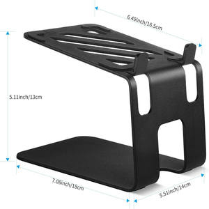 <b>Desktop</b> Speaker <b>Stands</b> With Vibration Absorption Pads Metal Speaker <b>Stands</b> Bookshelf Speaker <b>Stands</b> Bracket - Product Image 3