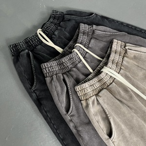 Pantalones Largos Premium 100% Algodón, Ligeros, Holgados y Desgastados, con Diseño de Parches, Estilo Casual Urbano, Venta al Por Mayor - Product Image 5