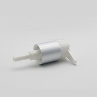 Pompe à lotion et crème en aluminium et plastique doré, modèle 24410, pour vente en gros et fabrication