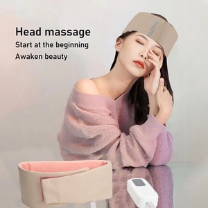 Electric Scalp Massager, Head Massager for Headache Relief with Heat, Air <b>Bag</b> Kneeding Head Massager Air <b>Compression</b> - Product Image 2