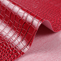 Cuir synthétique PVC imitation crocodile imperméable extensible pour valises, sacs à main, ceintures, chaussures, canapés, meubles, décoration automobile