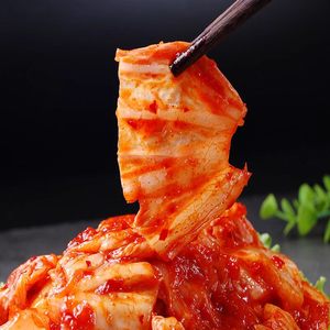 Würziger koreanischer Kimchi-Geschmack, eingelegtes Gemüse, 200g, authentische <span class=keywords><strong>Yanbian</strong></span>-Koreanische Beilagenspeise, 12 Monate Haltbarkeit - Product Image 1