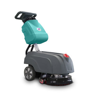 Mini Walk Behind Boden waschmaschine Hand Push Automatische Bodenwäscher-Reinigungs ausrüstung - Product Image 5