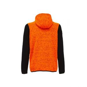 U-POWER - EY174OF-S <b>Rainbow</b> Orange Fluo full-zip sweatshirt - EAN 8033546413463 WORK <b>HOODIES</b> - Product Image 5
