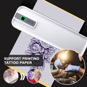 Impresora Térmica Portátil Ligera HZTZ <span class=keywords><strong>de</strong></span> 8 Pulgadas, Mini Impresora Térmica Multiformato <span class=keywords><strong>de</strong></span> 304dpi para Fotos, <span class=keywords><strong>Tatuajes</strong></span> y A4 - Product Image 4