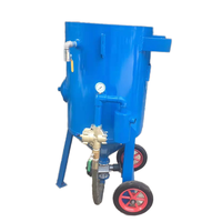 Machine de sablage manuelle sans poussière de qualité industrielle avec moteur à jet céramique pour l'élimination de la rouille et le nettoyage des métaux