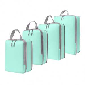 4 Sacs de rangement pour articles essentiels de voyage, cubes de compression pour valise, accessoires de bagages - Product Image 2