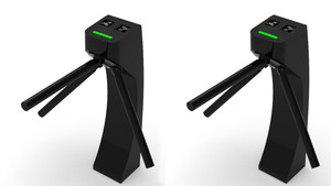 Zento Vertical <span class=keywords><strong>Semi</strong></span>-<span class=keywords><strong>Automatic</strong></span> Trépied Tourniquet Barrière Portes Prix Manuel Avec Biométrique Rfid Scenic School Construction Site Gym - Product Image 6