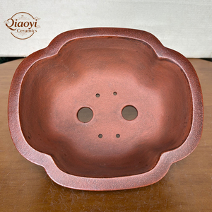 Pots à plantes modernes <span class=keywords><strong>en</strong></span> argile violette, pots à bonsaï, pots à plantes méditerranéens, pots à fleurs sur pied, jardinières pour la maison, l'extérieur et le jardin, écologiques - Product Image 5