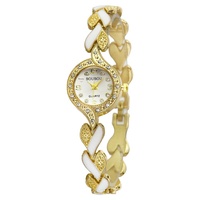 Montre Femme Luxe à Quartz Incrustée de Strass 2026 – Bracelet Créatif en Alliage – Nouvelle Collection Tendance