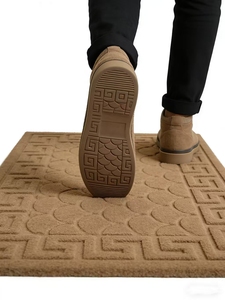 Le tapis <span class=keywords><strong>de</strong></span> <span class=keywords><strong>sol</strong></span> présente un motif détaillé et une fabrication exquise, idéal pour une utilisation aux entrées et aux sorties. - Product Image 4