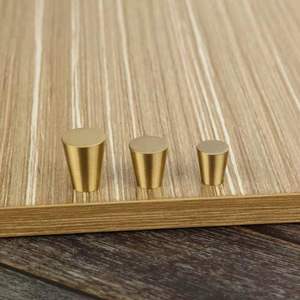 GQK Brass Cylindrical Furniture <b>Knobs</b> & <b>Cabinet</b>/Drawer Handles Minimalist Design Durable Eco-Friendly Adjustable - Product Image 4