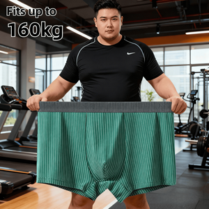 <span class=keywords><strong>Boxer</strong></span> in Cotone <span class=keywords><strong>Taglie</strong></span> <span class=keywords><strong>Forti</strong></span> 88011, Intimo Maschile Extra Large, Slip da Uomo, Produzione di Fabbrica - Product Image 2