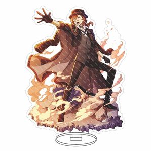 Lot de 6 figurines en plastique de <span class=keywords><strong>Bungo</strong></span> Stray Dogs, style D, figurines de collection, décorations, fabriquées en Chine - Product Image 2