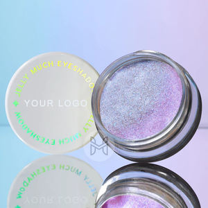 Fard à paupières monocouche crémeux, effet métallique, vegan, non toxique, écologique, caméléon, multichrome, duochrome, en pot individuel - Product Image 2