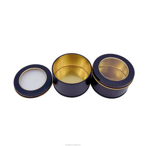 صندوق هدايا فاخر مغناطيسي مع شريط، علب هدايا ورقية سوداء للرجال، صندوق هدايا ورقي دائري بغطاء - Product Image 3