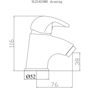 Mini cổ điển nóng/lạnh <span class=keywords><strong>cloakroom</strong></span> vòi nước đòn bẩy duy nhất lưu vực <span class=keywords><strong>Mixer</strong></span> tap cho phòng khách phòng ngủ bên ngoài hội trường phòng tắm nhà bếp khách sạn - Product Image 3