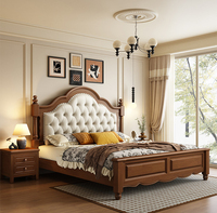 Ensemble de meubles de chambre à coucher en bois robuste pour la vente en gros – Lit King & Queen Size, table de chevet – Solutions d'aménagement intérieur pour l'ameublement domestique