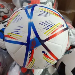 Grosir Bola Sepak Kustom 2022 Ukuran Resmi 5 Pertandingan Bola Sepak Bola Sepak Bola