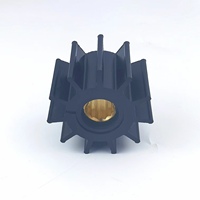 Roto-rotor en caoutchouc néoprène de remplacement pour pompe marine de refroidissement JABSCO 17935-0001 JMP 8100 DJ 003-1201 Ancor 50035-Noir