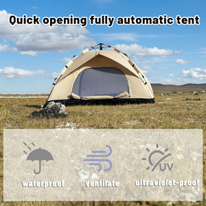 Carpa de Playa y Pesca para <span class=keywords><strong>4</strong></span> Personas, Apertura Automática, Cuatro Estaciones, 1500-2000mm, Impermeable, Resistente a la Lluvia, con Protección Solar, Tela Oxford - Product Image 4