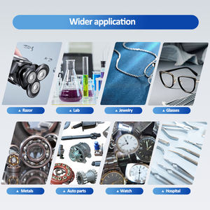 6.5L 40Khz portátil vibración de alta frecuencia reloj joyería máquina de limpieza ultrasónica hogar Limpiador Dental ultrasónico - Product Image 5