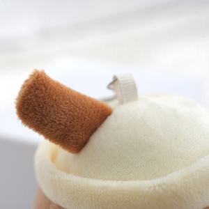 新款12厘米Plushie玩具高品质定制毛绒钥匙扣厂家价格Boba钥匙扣 - Product Image 2