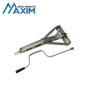 Support d'angle galvanisé pour <span class=keywords><strong>roue</strong></span> de caravane avec poignée - Product Image 2