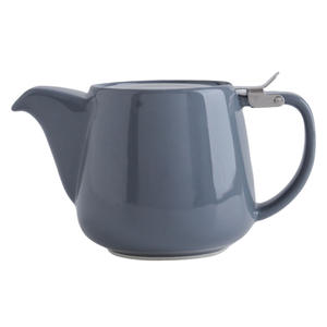 Großhandel Farbige Keramik-Teekannen, Meistverkaufte Teekannen und Wasserkessel mit Edelstahldeckeln und Sieben - Product Image 5