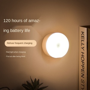Wholesale <b>Motion</b> <b>Sensor</b> <b>Light</b> <b>Led</b> USB NightLights Rechargeable Lamp for Bedroom Staircase Hallway Cupboard Lighting - Product Image 3