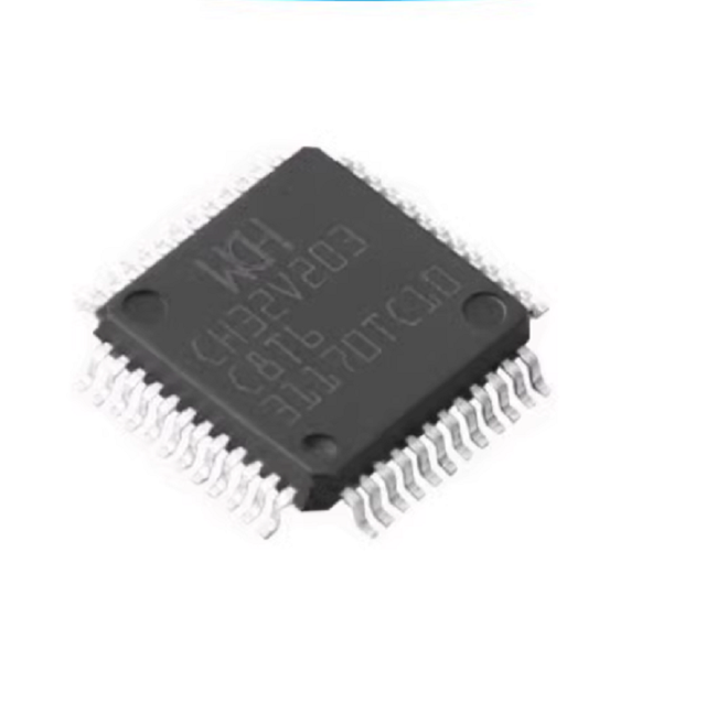 Hot sales Integrated Circuit Embedded Microcontroller Singlechip CH32V203C8T6 LQFP-48 Of Good Quality