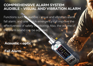 Kofig gp600 xách tay 6-1 Gas Detector bơm LCD hiển thị PID NH3 O2 H2S phân tích có thể sạc lại pin độc hại gas Monitor <span class=keywords><strong>EX</strong></span> co - Product Image 6