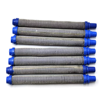 Filter Mesh Pistol Semprot Cat Airless Tekanan Tinggi, Filter Pensil, Cocok untuk Semua Pistol Semprot Airless, Ukuran Mesh Dapat Disesuaikan