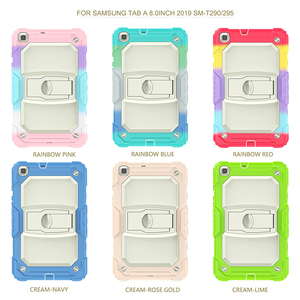 Custodia per <span class=keywords><strong>Tablet</strong></span> per <span class=keywords><strong>Samsung</strong></span> Galaxy <span class=keywords><strong>Tab</strong></span> <span class=keywords><strong>A</strong></span> 8.0 2019 custodia per <span class=keywords><strong>Tablet</strong></span> in Silicone arcobaleno custodia antiurto per cavalletto - Product Image 6