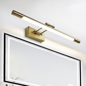 American Style Retro European <b>Mirror</b> <b>Light</b> Bathroom Bathroom Cabinet Lighting Waterproof <b>LED</b> <b>Makeup</b> <b>Light</b> Antique Copper - Product Image 3
