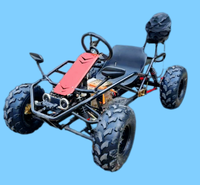 Véhicule tout-terrain à quatre roues, voiture de drift pour adultes, buggy de plage, kart électrique à commande manuelle
