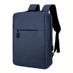Sac à dos personnalisé avec logo pour hommes d'affaires, sac à dos de voyage pour étudiants, sac à dos en polyester imperméable avec port USB, sac à dos pour ordinateur portable, sac à dos scolaire - Product Image 6