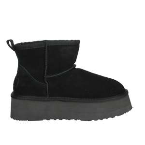 Botines de Mujer con Tacón Bajo K-10281 Negros, Altura del Tacón 38 - Product Image 4