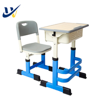 Mobilier scolaire moderne multifonctionnel, confortable et réglable, bureau d'étude et chaise pour enfants