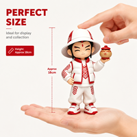 Weimeitoy ODM PVC ABS Resin Action Figure Mainan Kustom 18cm Koleksi Skala 1/60 Ramah Lingkungan Kotak Hadiah Mewah Merek IP