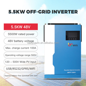 Inversor Solar Híbrido de Onda Sinusoidal Pura con Controlador MPPT, Salida Dual de 4KW, 6KW, 7KW, 8KW, 10KW, 24V, 48V - Product Image 2