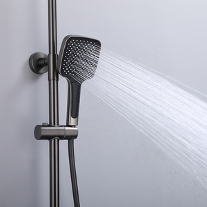 Juego de <span class=keywords><strong>ducha</strong></span> de <span class=keywords><strong>columna</strong></span> de <span class=keywords><strong>tres</strong></span> funciones de buena calidad Jiangmen Factory Cascada Caño <span class=keywords><strong>Ducha</strong></span> superior grande - Product Image 6
