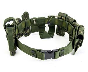 ชุดเข็มขัดยุทธวิธีอเนกประสงค์ ZGJINLONG พร้อมซองใส่กระบองและไฟฉาย - Product Image 1