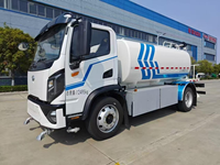 Camion arroseur électrique de 8 m3 |   Pulvérisateur routier municipal standard à batterie lithium pour la suppression de la poussière sur autoroutes et chantiers