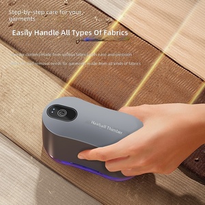 Levapelucchi a Doppia Testa con Tagliacapelli a 6 Lame, Rimozione Acari con Luce Blu, Ricaricabile USB-C per Maglioni e Tessuti - Product Image 2